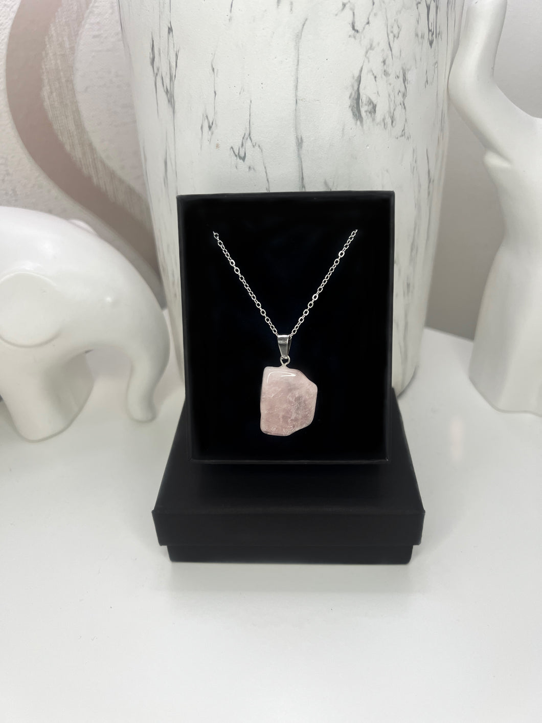 Rose Quartz Neclace